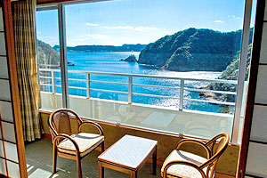 東館からの眺め