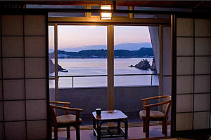 西館からの眺め